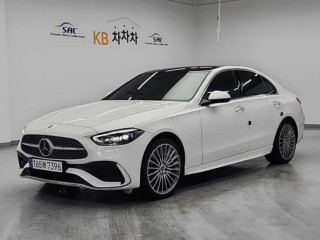 C클래스 W206 C300 AMG 라인 벤츠 2022/12 - 인천 중고차 매매